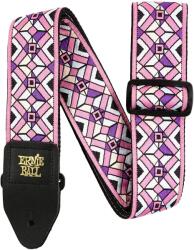 Ernie Ball Classic Jacquard Kaleidoscope Pink Textil gitár heveder (P04658)