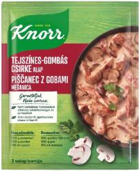 Knorr tejszínes-gombás csirke alap 33g - innotechshop