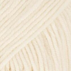 DROPS Design Merino Extra Fine Uni Colour 01 Off White Kötőfonal (108501)