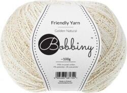 Bobbiny Friendly Yarn Golden Natural Kötőfonal (FY-002)