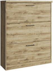 4home DORSI 3K cipősszekrény, Navarra tölgy