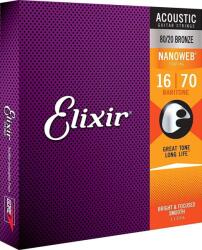 Elixir 11306 Nanoweb 16-70 Струни за акустична китара