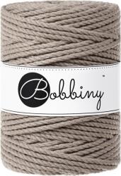 Bobbiny 3PLY Macramé Rope 5 mm 100 m Coffee Șnur (TX-E017)