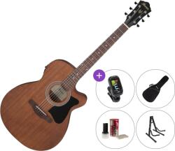 Ibanez VC44CE-OPN Premium SET Open Pore Natural Chitară electro-acustică Jumbo