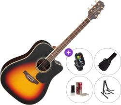 Takamine GD51CE Premium SET Brown Sunburst Chitară electro-acustică Dreadnought