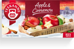 TEEKANNE World of Fruits almás fahéjas gyümölcstea - 20 filter - biobolt