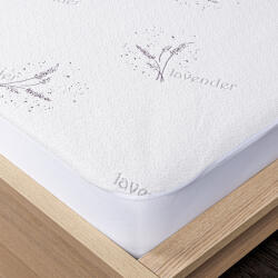 4home Lavender Protector impermeabil pentru salteacu tiv, 160 x 200 cm + 30 cm, 160 x 200 cm