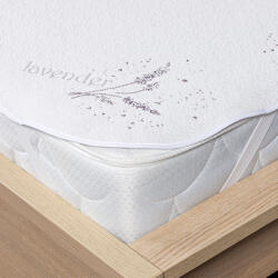 4home Protecție saltea 4Home Lavender impermeabilă cu elastic, 140 x 200 cm