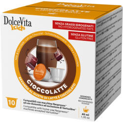 Dolce Vita Capsule pentru Nespresso Italfoods Dolce Vita CIOCCO LATTE bautura de ciocolata cu lapte 10 bucati