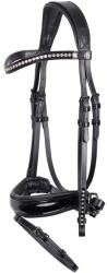 Harrys Horse Anatómiai kantár Harry's Horse Diamond Lacque fekete