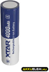 XTAR 18650 4000mAh 3, 6V 10A Li-ion akkumulátor PCB - akku-elem