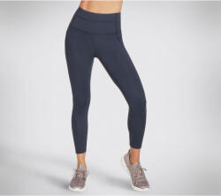 Skechers Női leggings, Skechers Go Walk High Waisted 7/8 Legging, sötétkék M kék