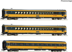 Roco 6200082 Személykocsi készlet, ABmz + Bmpv/Bpwmz, RegioJet VI (9005033070502)
