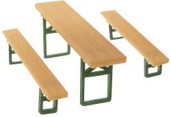 Faller 180444 40 Söröző pad és 20 asztal (4104090804442)