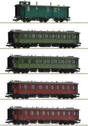 Roco 6200076 Gyorsvonati kocsikészlet, K. W. St. E I (9005033070403)