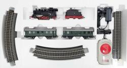 Piko szett PIKO 97933 Kezdőkészlet, szerkocsis gőzmozdony személykocsikkal, PKP III, ágyazatos sínnel (4015615979333)