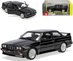 BBurago BMW M3 1988 fekete 1/24 (8719247882523)