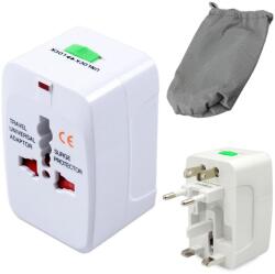  Univerzális utazó adapter USA UK EU (v12174)