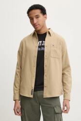 Tommy Hilfiger pamut ing férfi, galléros, zöld, regular, DM0DM20669 - zöld XL