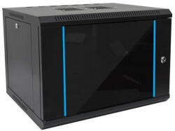 Techson Rackszekrény, 19", 6U, fali - ipkameradiszkont - 43 085 Ft