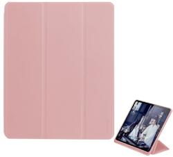 USAMS Tok Álló, Bőr Hatású (Flip, Bluetooth Billentyűzet, Qwerty, Angol Nyelvű, Ceruza Tartó) Arany Apple iPad Mini 6 (2021)