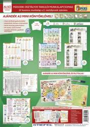 STIEFEL Tanulói munkalap csomag, 5 munkalap, 1 alátét, filc, STIEFEL II. osztály (VTMCS02U)