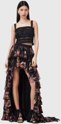 AllSaints szoknya CAVARLY fekete, maxi, harang alakú, W070RC - fekete 34