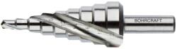 Bohrcraft lépcsős lemezfúró csavart hornyú HSS-E Co5 4-30/2mm 14 lépcsős No. 3A-S (030404-0073)