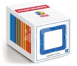 Magformers Kiegészítő mágneses építőjátékhoz Négyzet Square Set Magformers 12 részes (MGF2109)