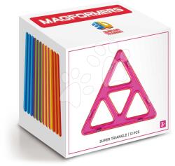 Magformers Kiegészítő mágneses építőjátékhoz Szuper háromszög Triangle Set Magformers 12 részes (MGF2154)
