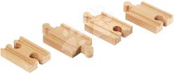 BRIO Kiegészítő elem vonatpályához Mini Straight Tracks BRIO 4 mini sín 5, 4 cm hosszú (BRIO3336)