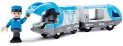 BRIO Elektronikus vonat Travel BatteryTrain BRIO figurával és előre-hátra mozgással (BRIO5064)