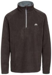 Trespass Blackford férfi fleece pulóver, fekete, M fekete|szürke