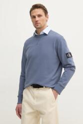 Calvin Klein pamut melegítőfelső férfi, sima, J30J323426 - kék S
