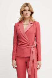 Marciano by Guess zakó VITTORIA rózsaszín, sima, egysoros gombolású, 5GGN18 7300A - rózsaszín 36