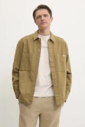 Calvin Klein pamut ing férfi, galléros, zöld, relaxed, J30J327108 - zöld XL