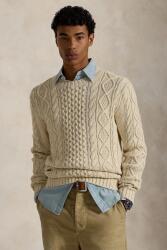 Ralph Lauren pamut pulóver sárga, 710917054 - sárga XXL