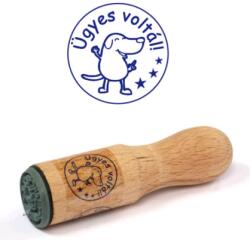  Nyomda fa School Art gyermeket jutalmazó fa nyomda, 2cm kör, ÜGYES VOLTÁL