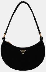 Guess velúr táska AMITA - fekete Univerzális méret