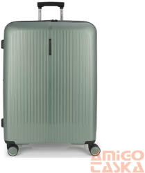 Gabol zöld polypropylén négy kerekű közepes bőrönd 123946004 brooklyn