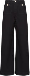Only Jeans flare ONLMADELINE HW WID POCKET Only Negru EU M / 30