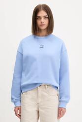 Tommy Hilfiger pamut melegítőfelső fekete, nyomott mintás, DW0DW17325 - lila M