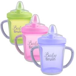 Baby Bruin Tanulópohár kupakos, kemény csőrrel (270 ml/db)