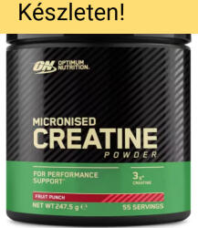 Optimum Nutrition Micronised Creatine Powder 247, 5 g Blue Raspberry (Kék Málna)