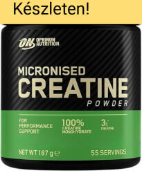 Optimum Nutrition Micronised Creatine Powder 187 g Unflavored (Natúr)
