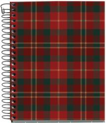 Miquelrius spirálfüzet, A6, 100 lap, sima, színregiszteres, keményfedeles Highland (MR4417)