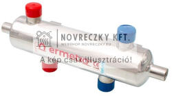  Hidraulikus váltó, 4x1", inox, szigeteléssel, 45 kw (ER-HS7622)