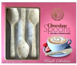  Bolci Csokikanál Eper-Vanília Ízesítésű Fehércskoládéból 54g