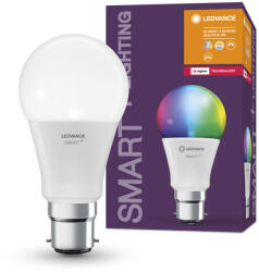 OSRAM LED izzó B22 Hagyományos 9W = 60W 806lm RGB CCT Szabályozható SMART+ ZigBee Classic Ledvance (4058075729049)