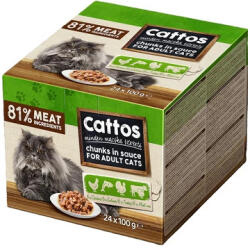 Cattos 24x100g alutasak